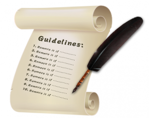 A Universal set of Guidelines