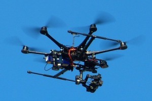 Drone in Flight