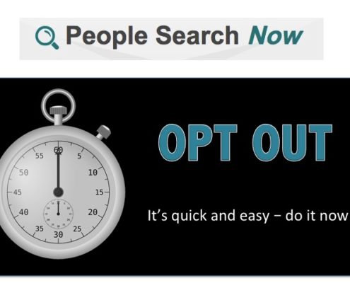 Opt out of peoplesearchnow